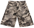 R-03 Bermuda Baggy Strass Camo Marrón
